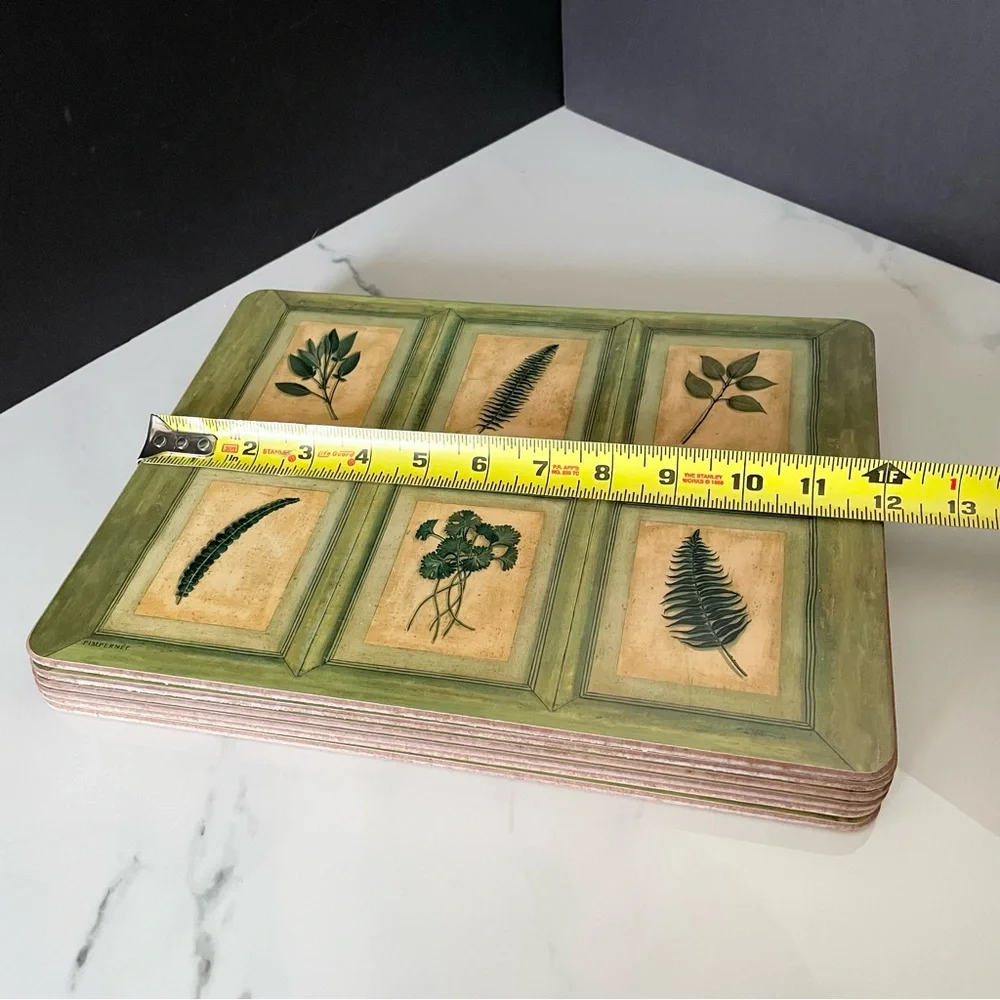SET of 6 Herbs of Provence Placemats by Pimpernel
